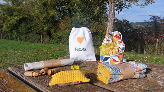 Kit zéro déchet Cuisine - Idée Cadeau Éco-Responsable et Artisanale : Je crée mon Coffret Cuisine Zéro Déchet
