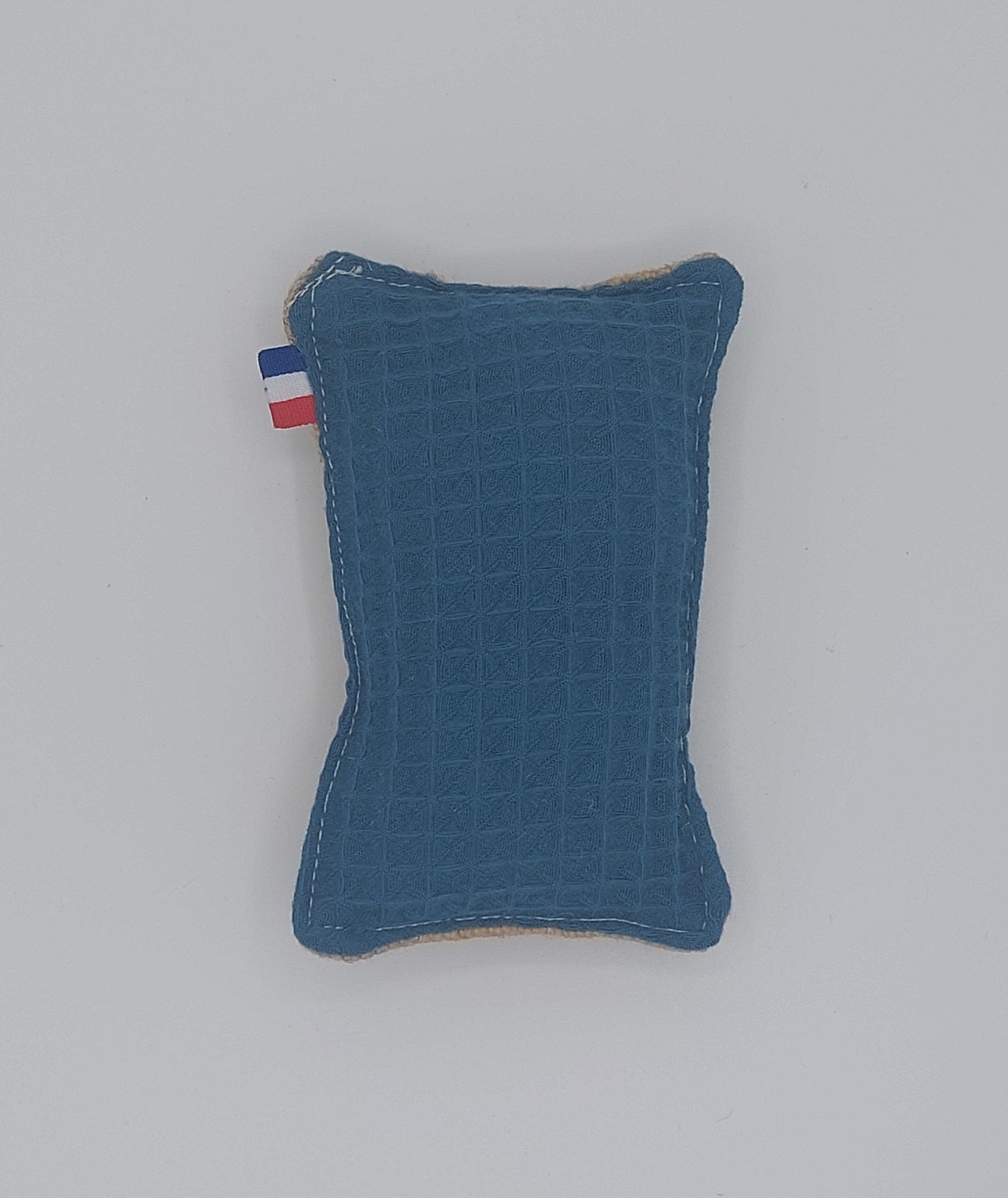 Eponge vaisselle "zéro déchet" couleur bleu canard