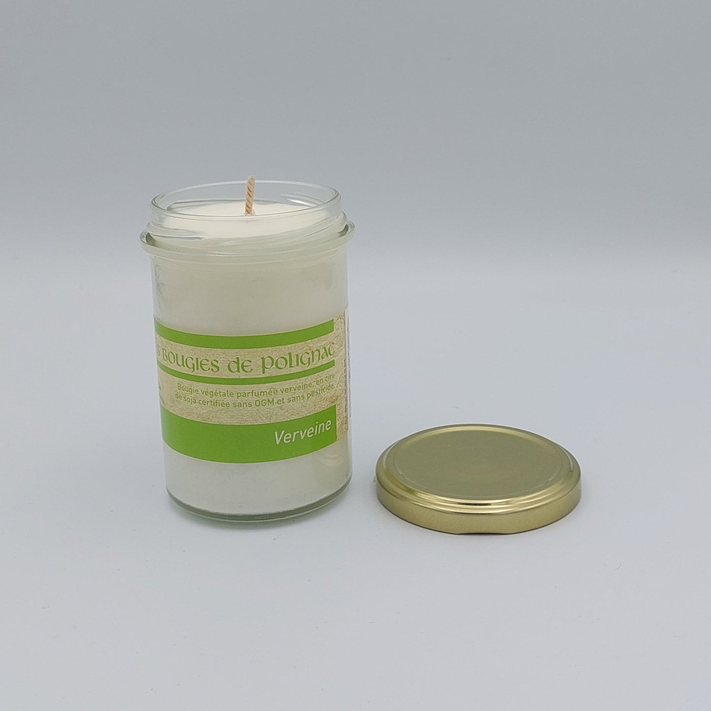 bougie végétale verveine citronnée
