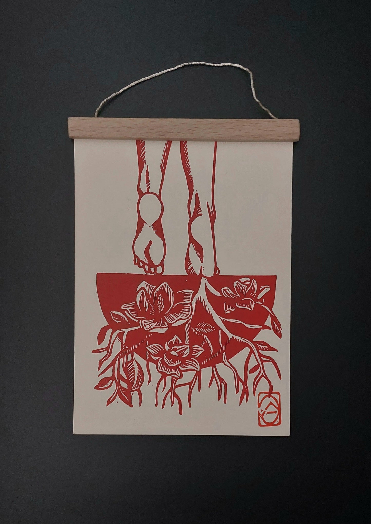 Kakémonos en linogravure