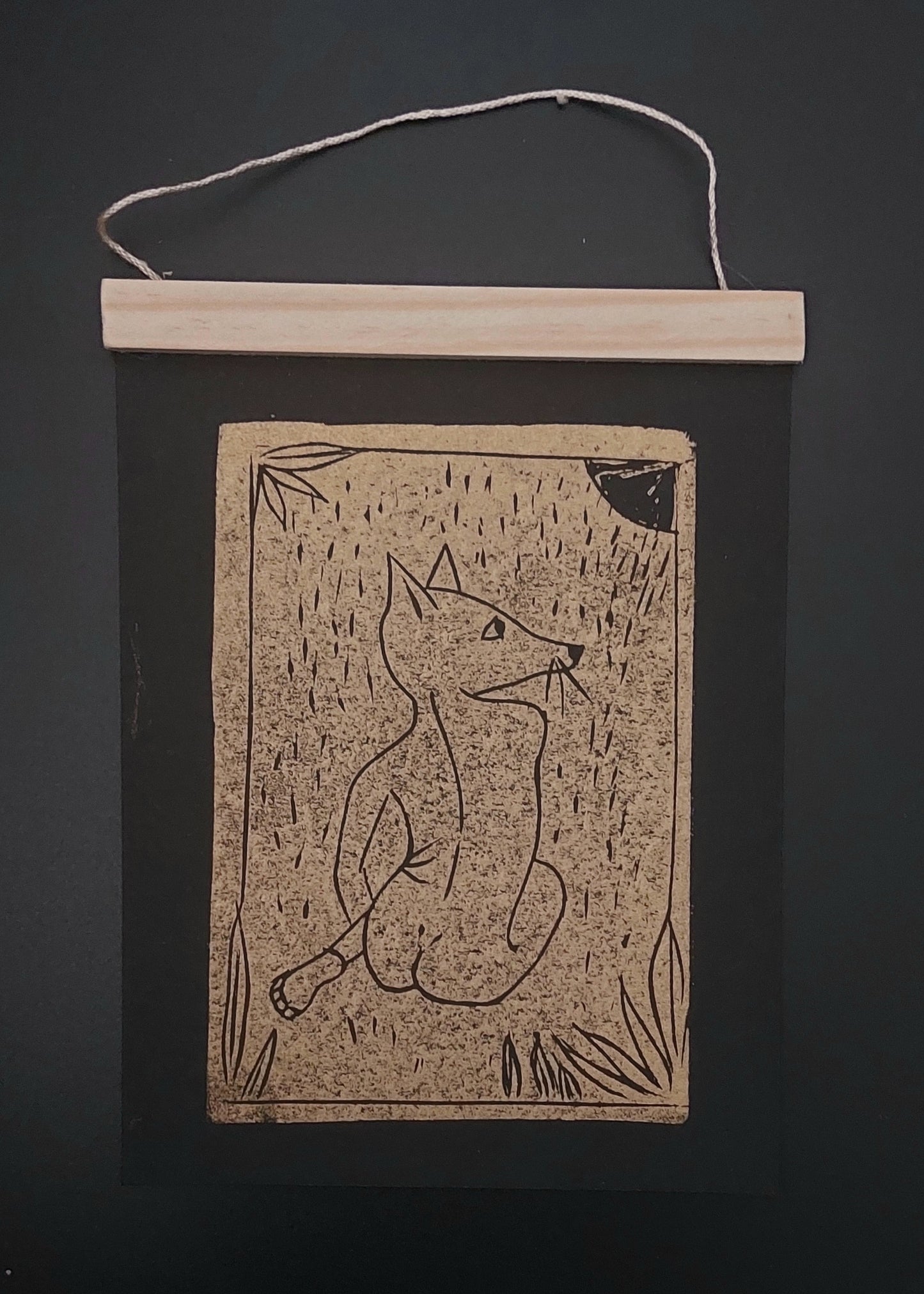 Kakémonos en linogravure