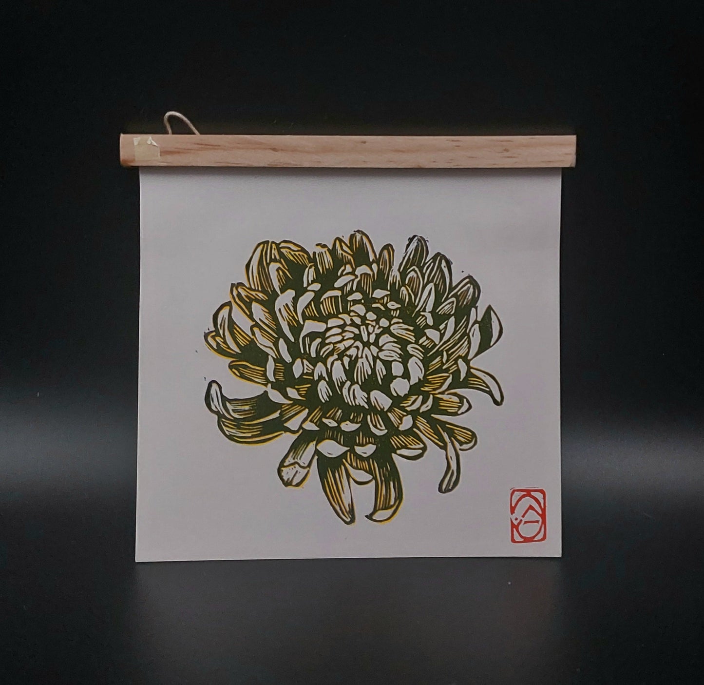 Kakémonos en linogravure