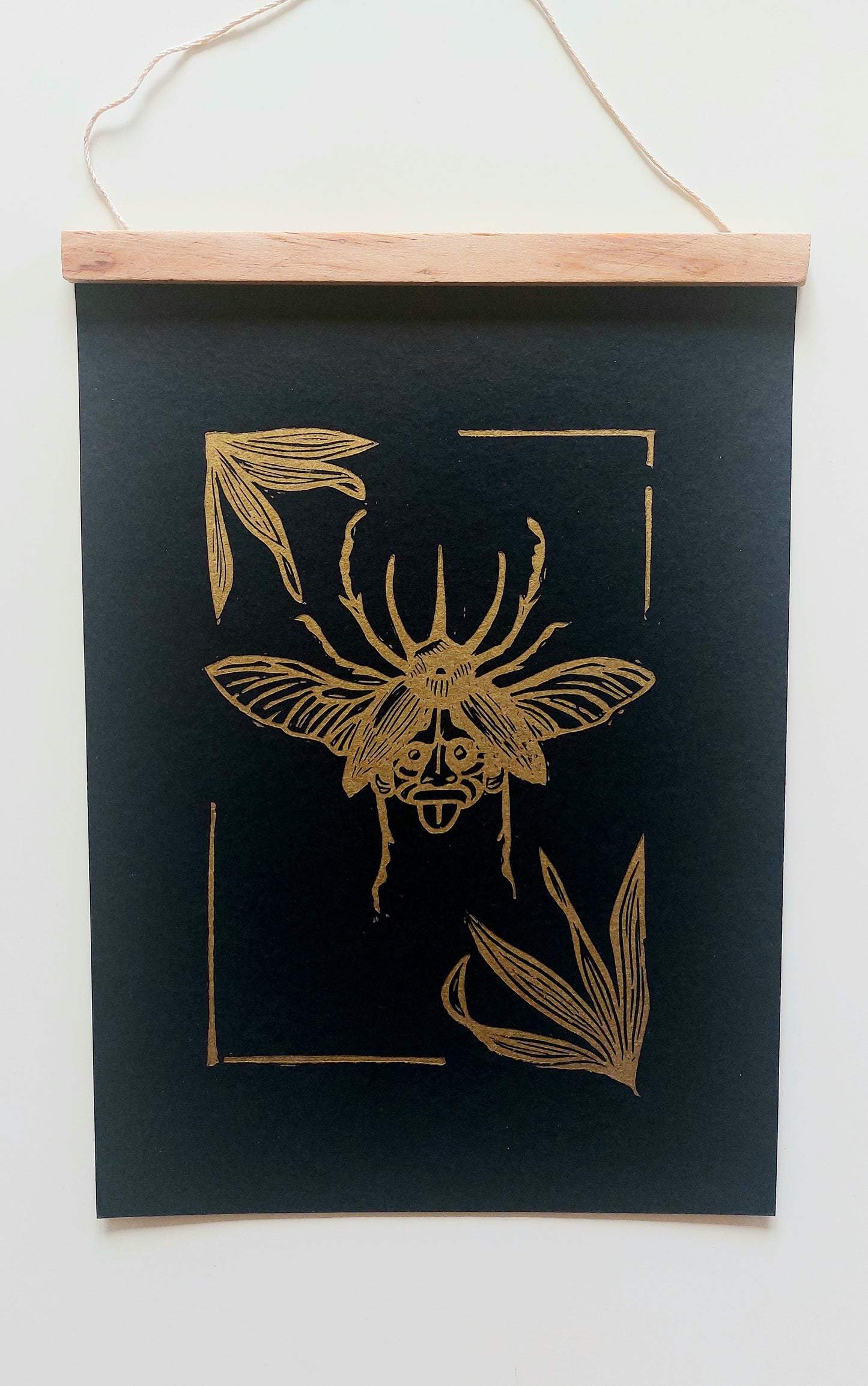 Kakémonos en linogravure