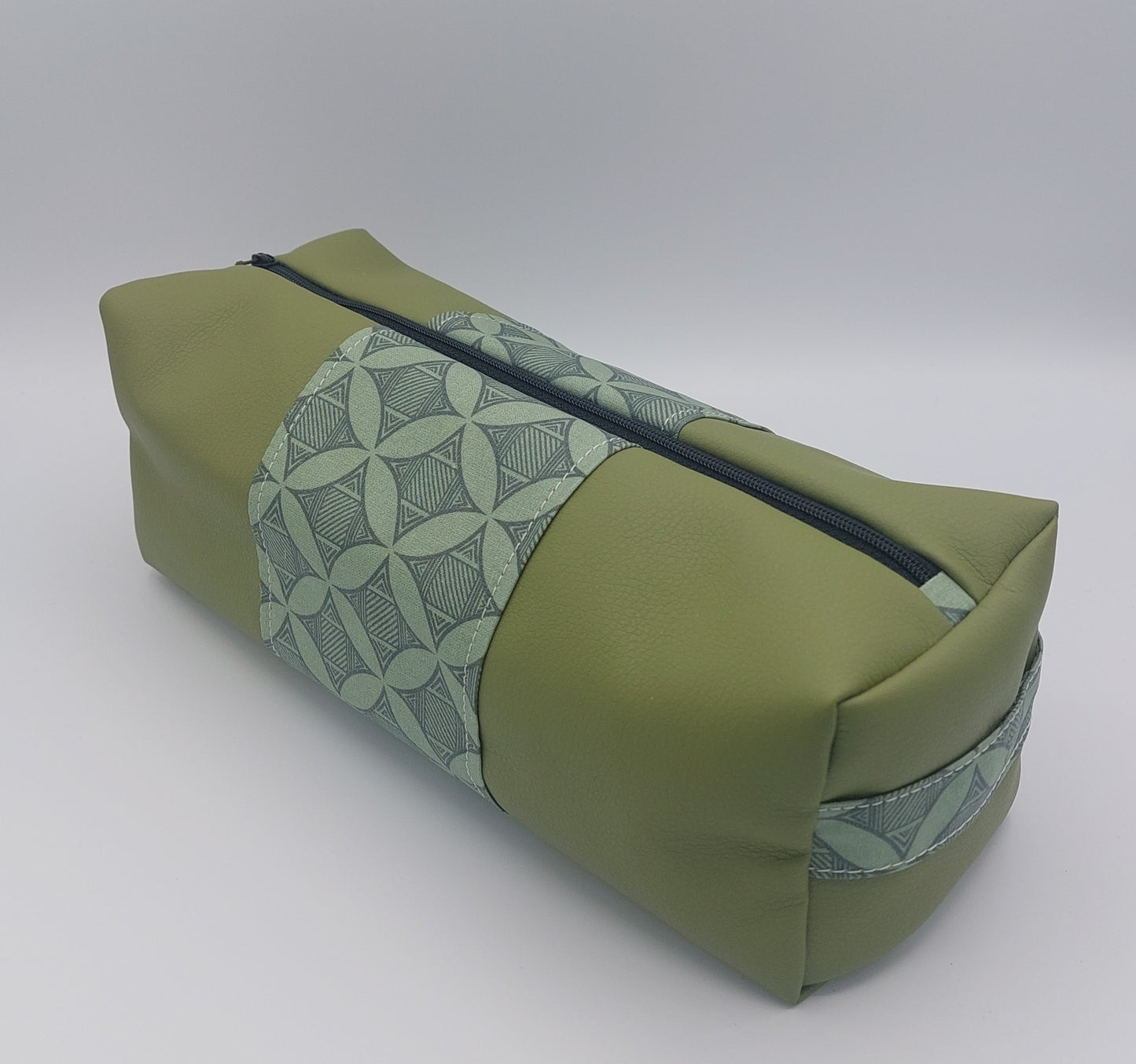 set de toilette homme - trousse de toilette vert kaki