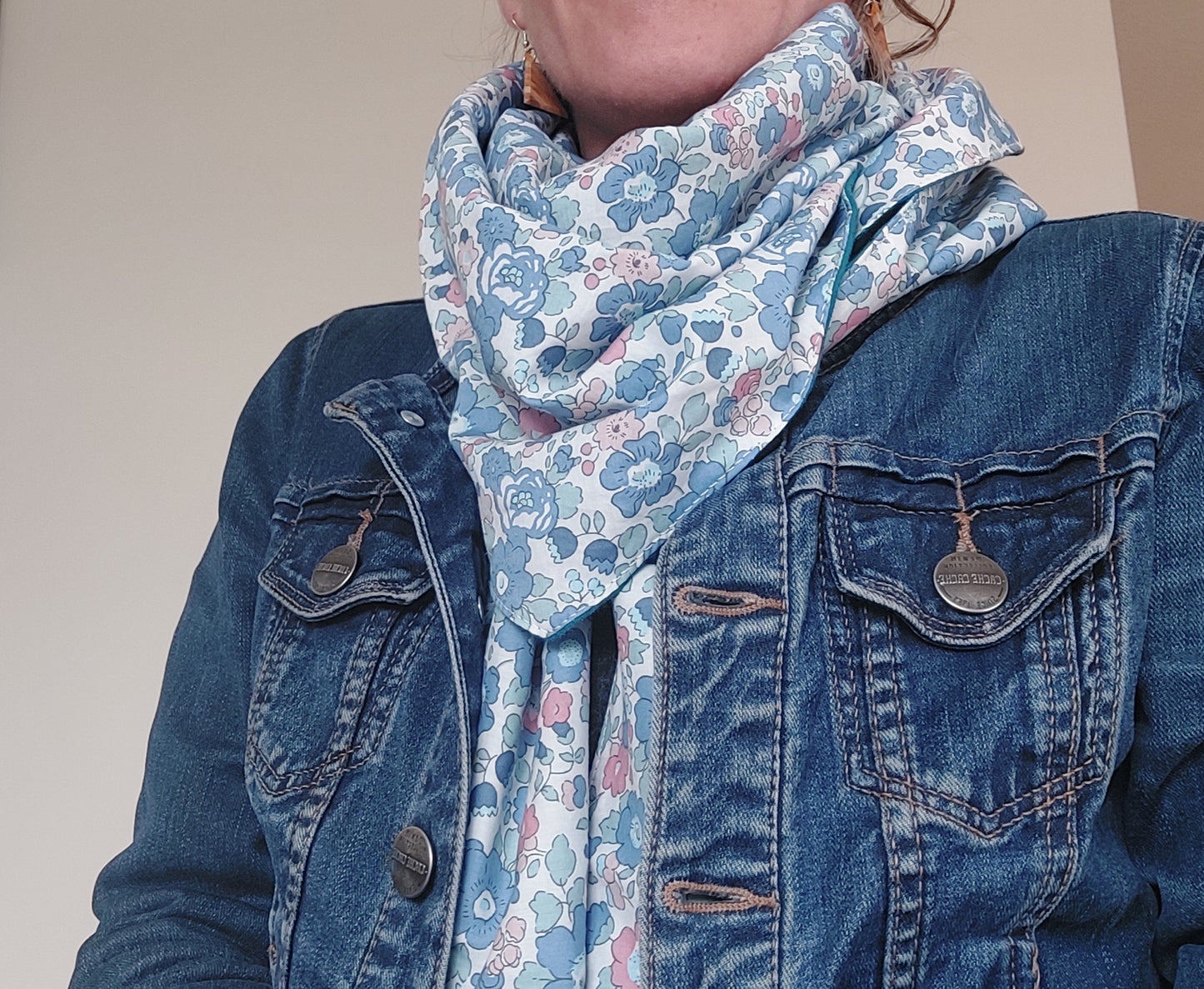 foulard Liberty - création unique