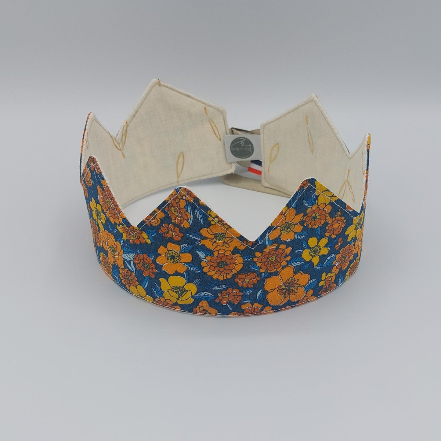 couronne enfant fleurie textile biologique