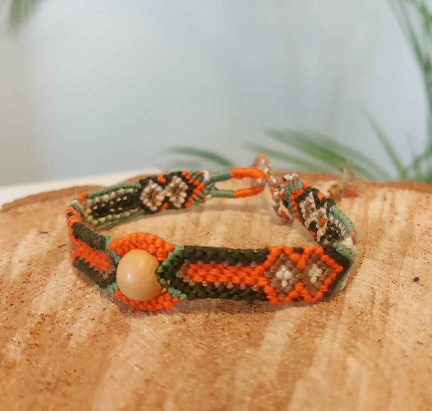 Bracelets brésiliens macramé modèle Etnik - tissés main en Auvergne