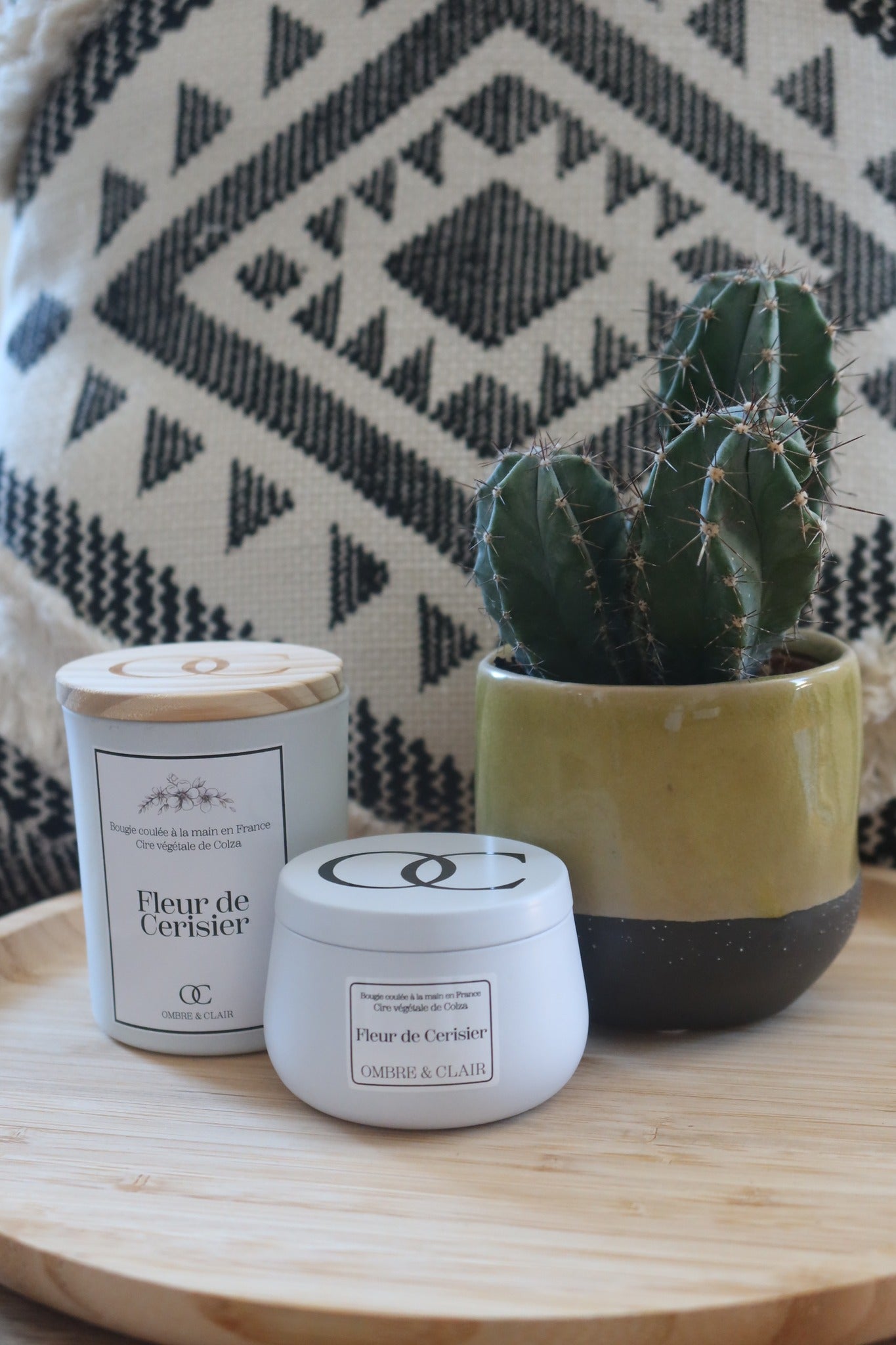 Bougie végétale parfum Fleur de Cerisier