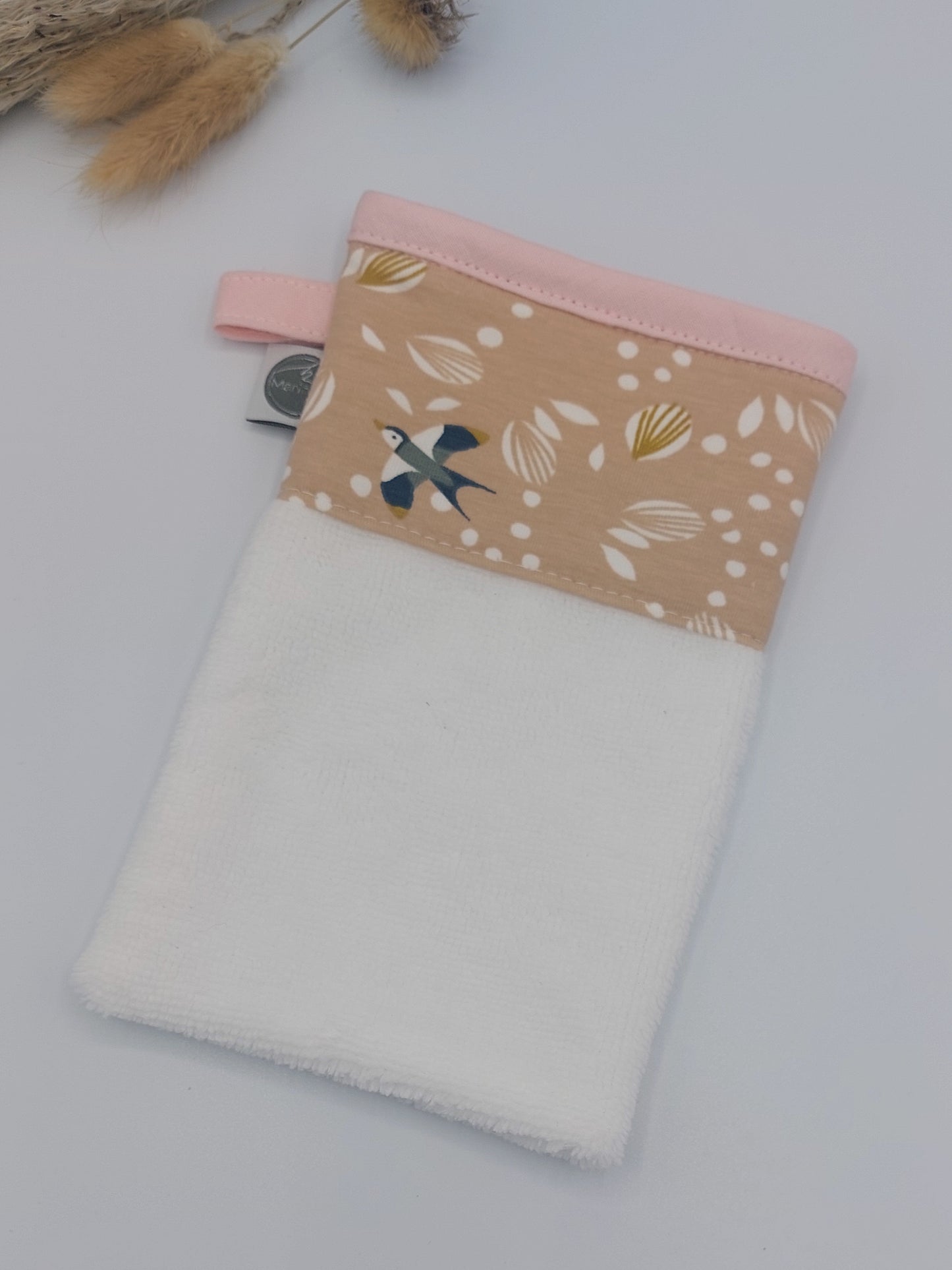 gant de toilette en coton biologique