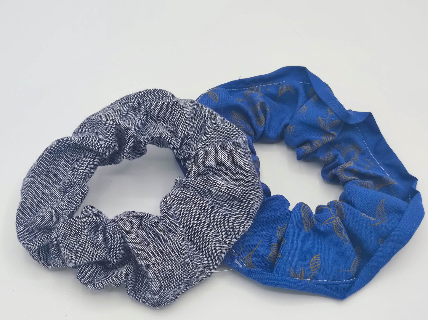 Chouchous (lot de 2) - bleu électrique et jean