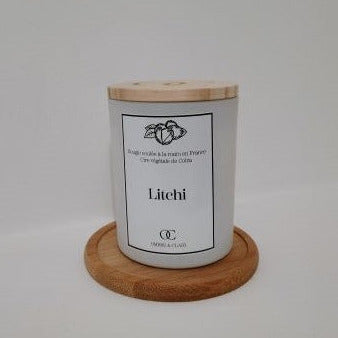 Bougie végétale 150 gr parfum Litchi