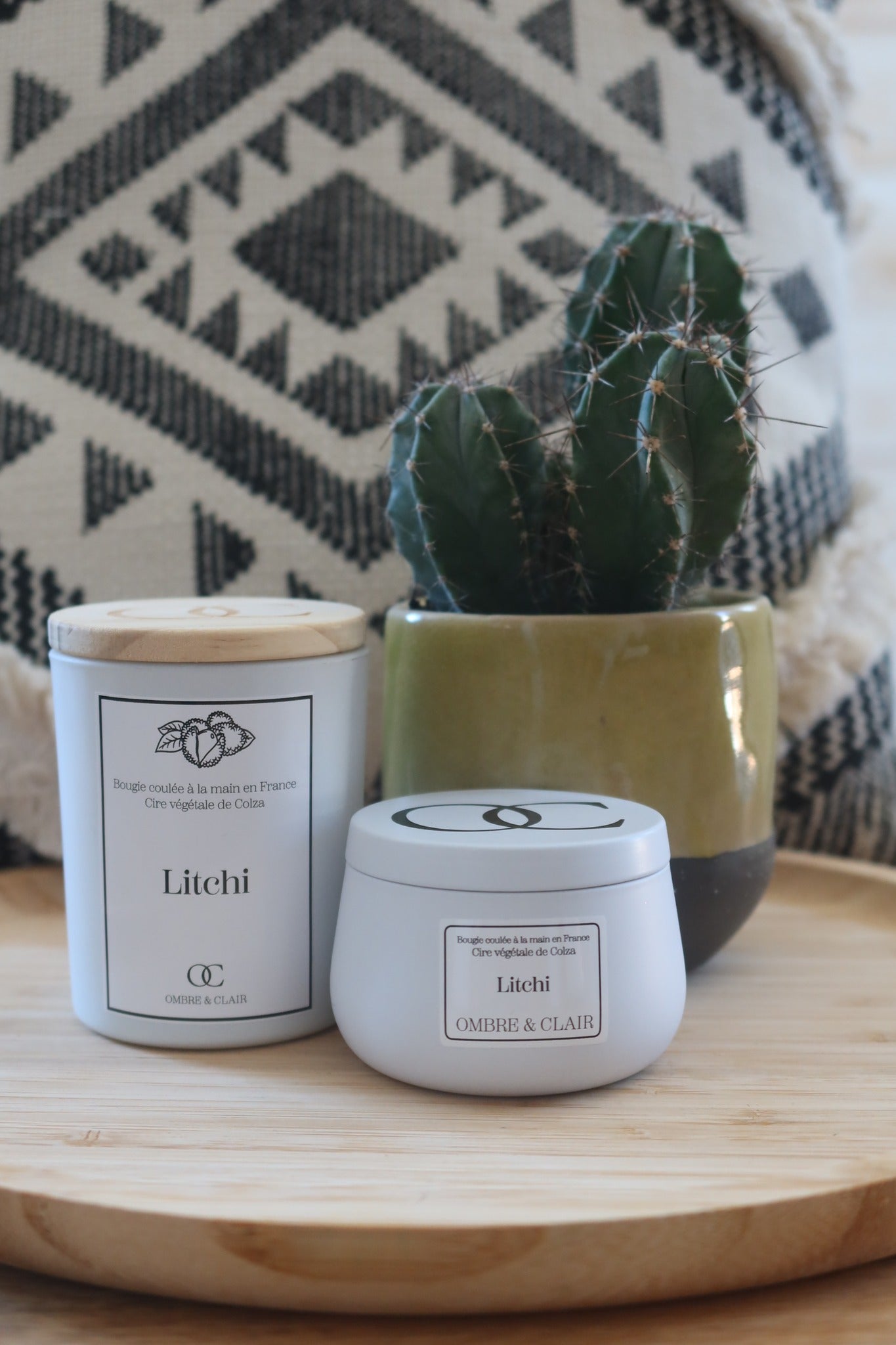 Bougie végétale 150 gr parfum Litchi