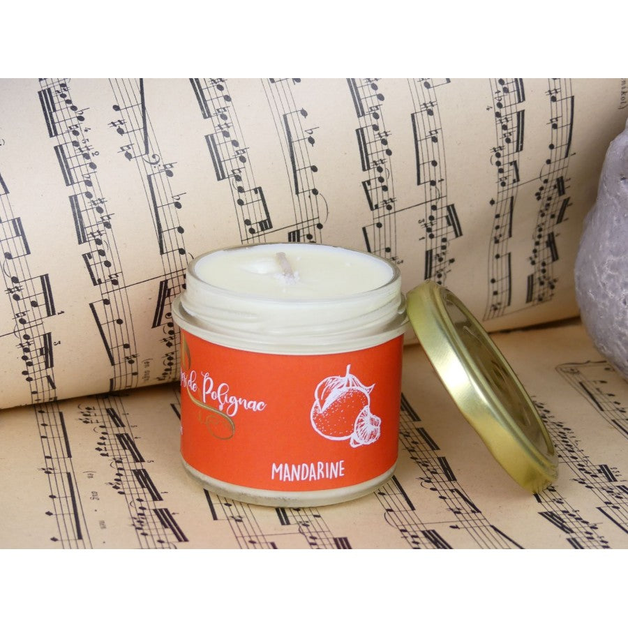 Bougie végétale 117 gr parfum Mandarine