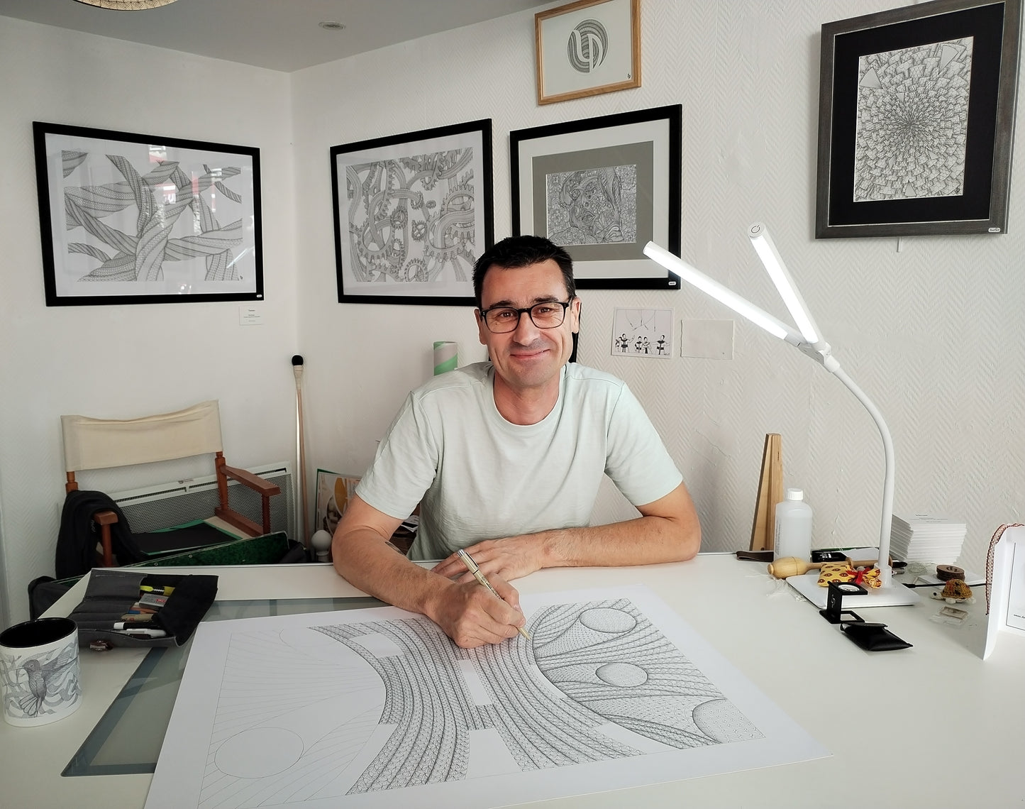 Le Dentelier alias Nicolas. Atelier du Puy en Velay