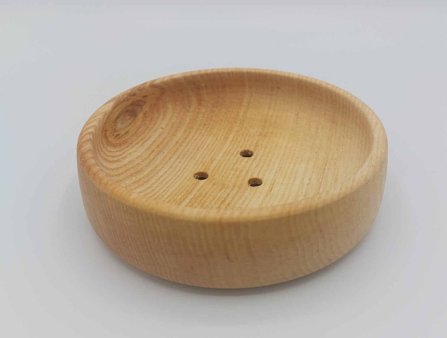 Porte-savon en bois tourné