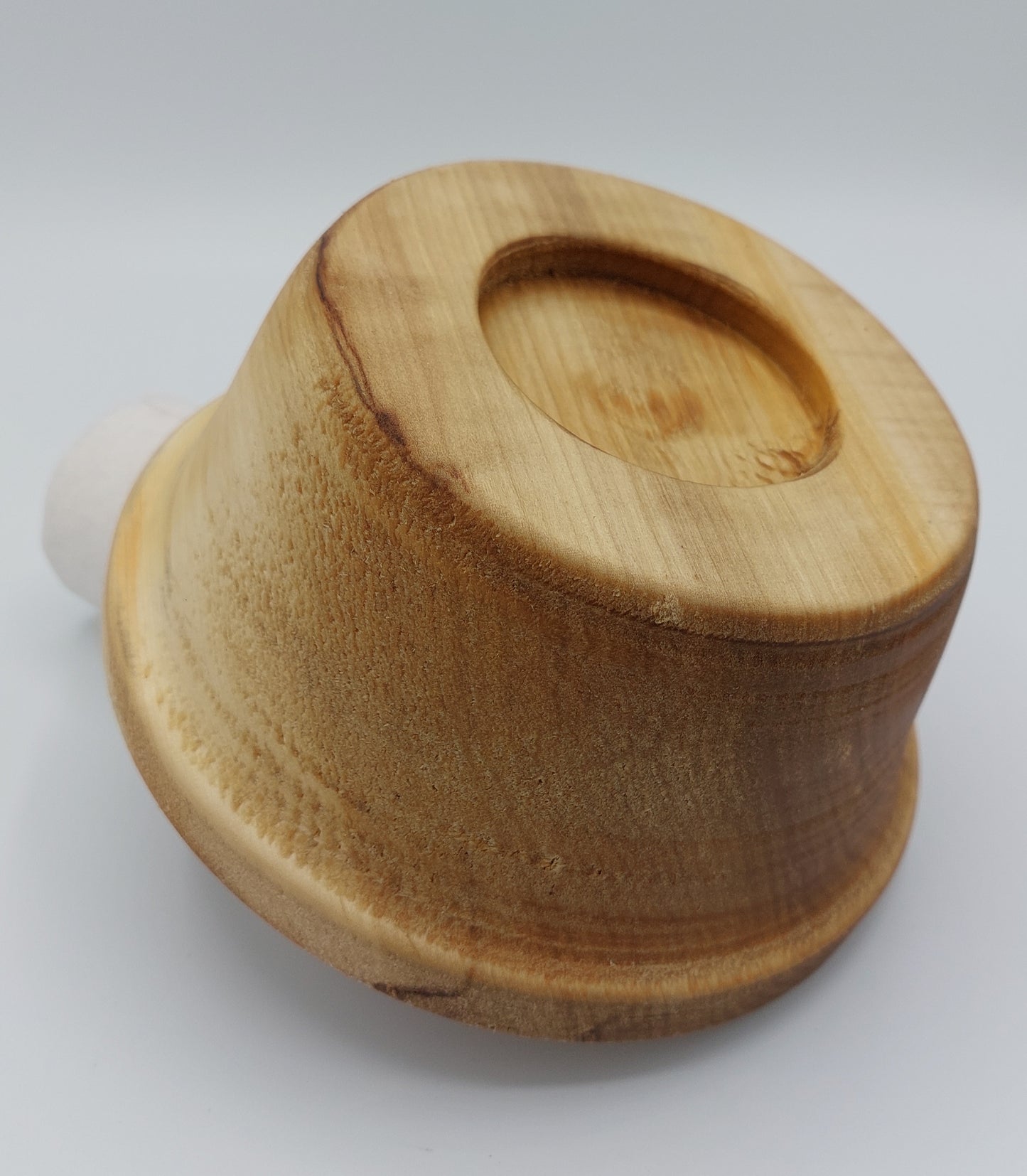 pot en bois de platane design et élégant - Artisanat tournage sur bois Auvergne