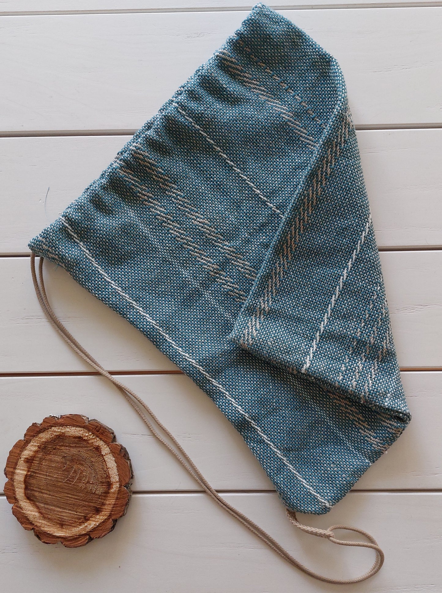 sac porté à l'épaule - métier d'art tissage main