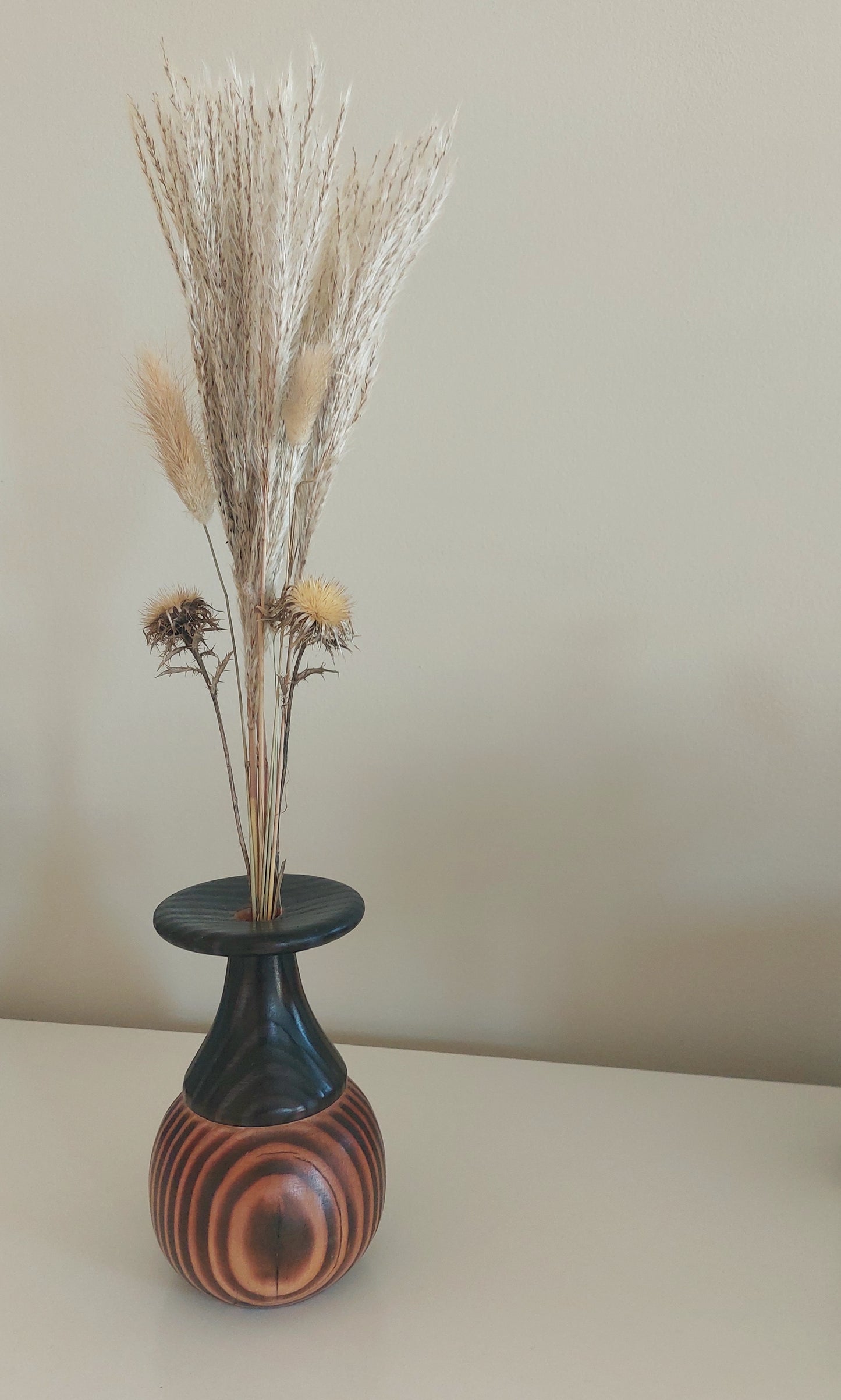 Soliflor en bois artisanat