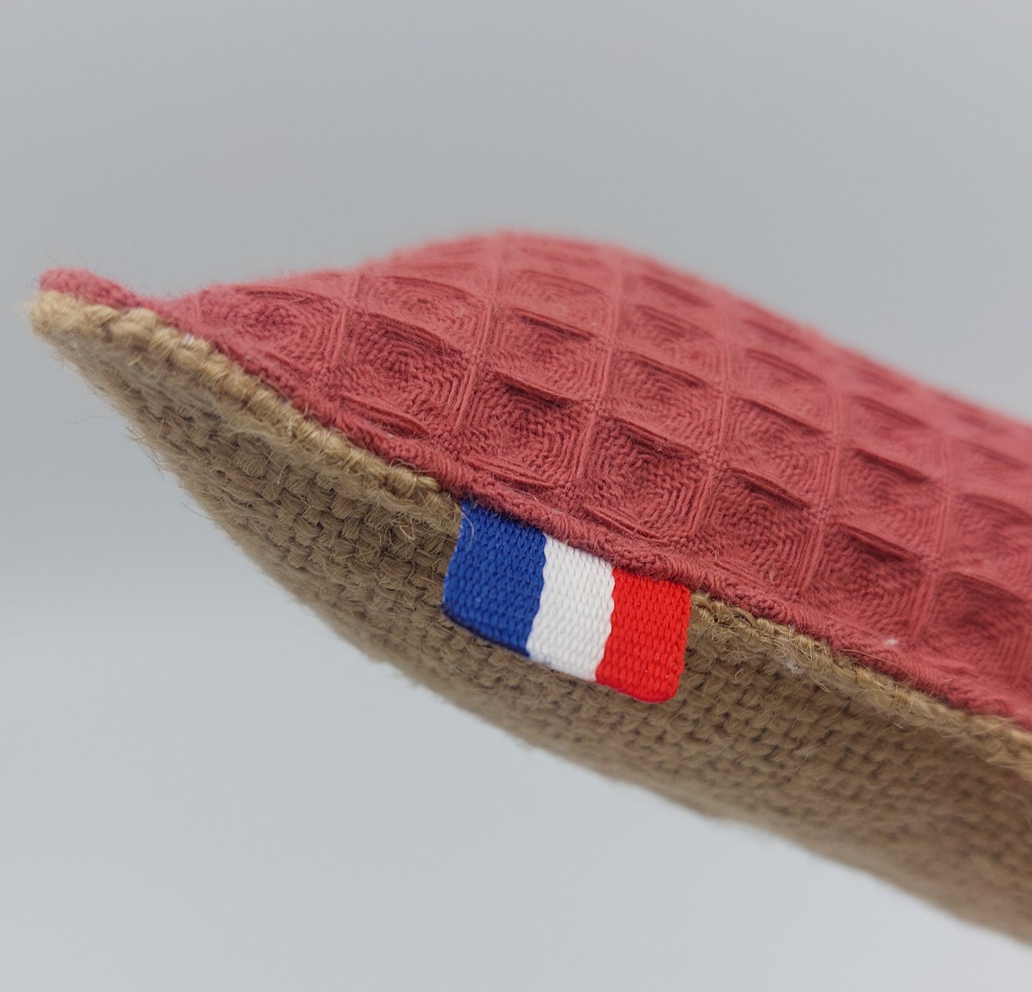 Kit zéro déchet - éponge vaisselle lavable - nid abeille et toile de jute - fabriquée par Atelier à but social Ateliers Aniciens
