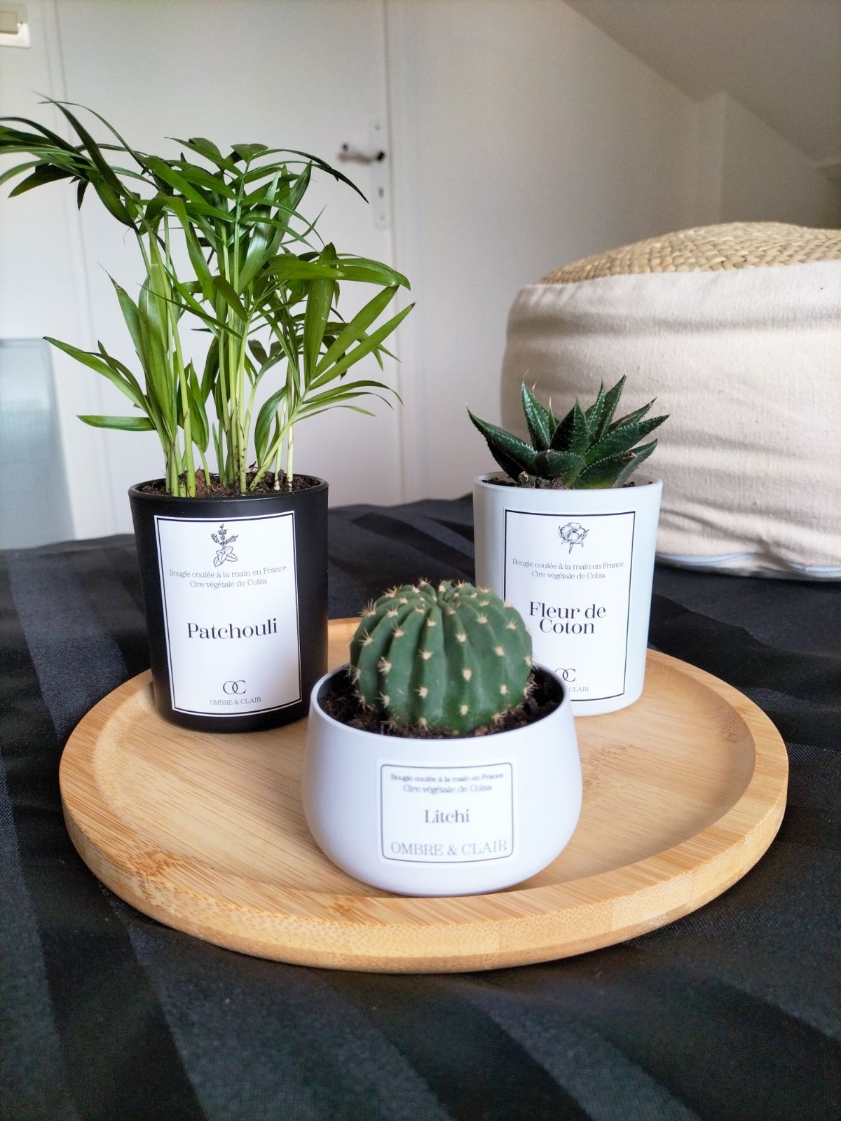 Bougie végétale 150 gr parfum Monoï