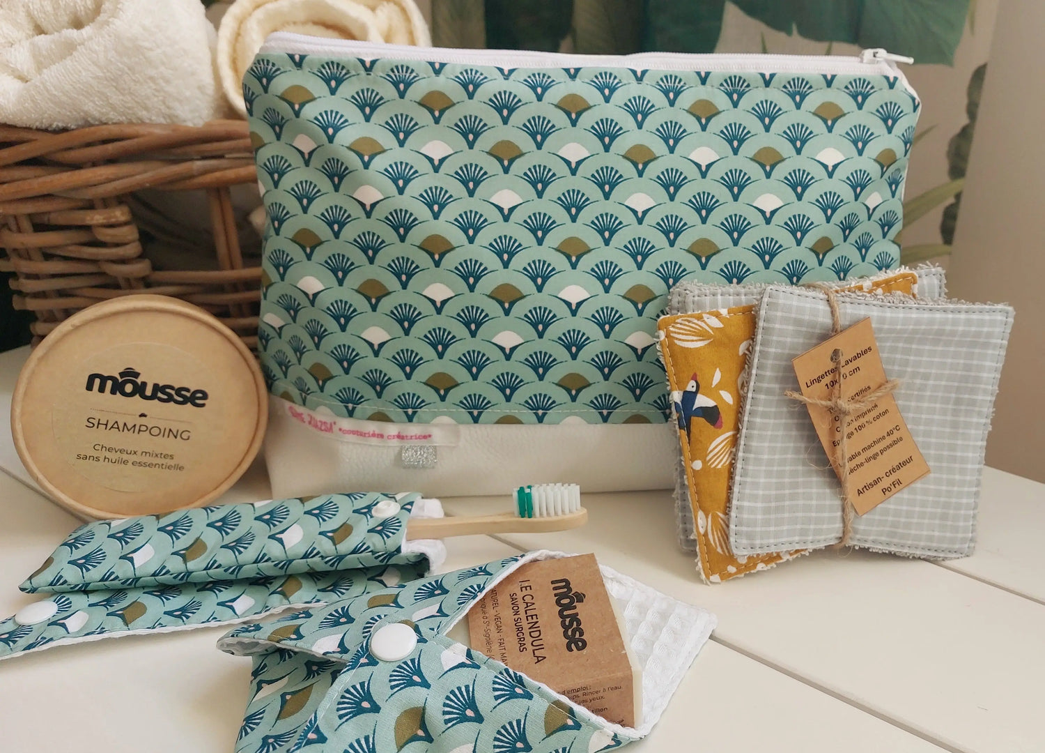 accessoires de beauté et d'hygiène - artisanat de Haute Loire - cosmétique biologique-