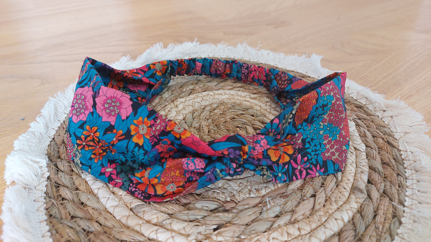 headbands en tissu Liberty