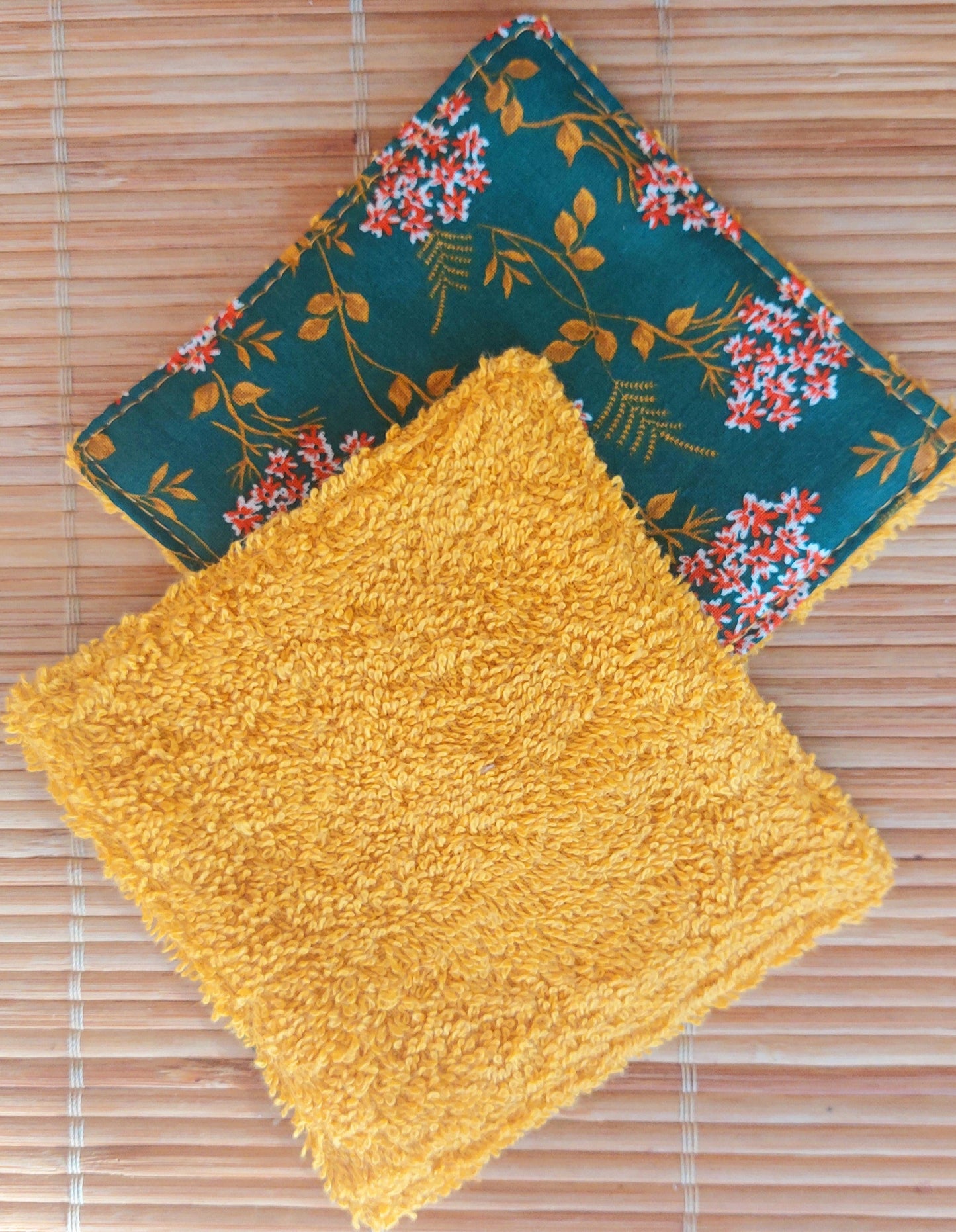 Lingettes lavables 10x10 cm