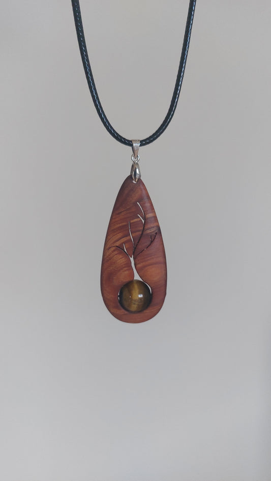 Pendentif "Arbre " en bois