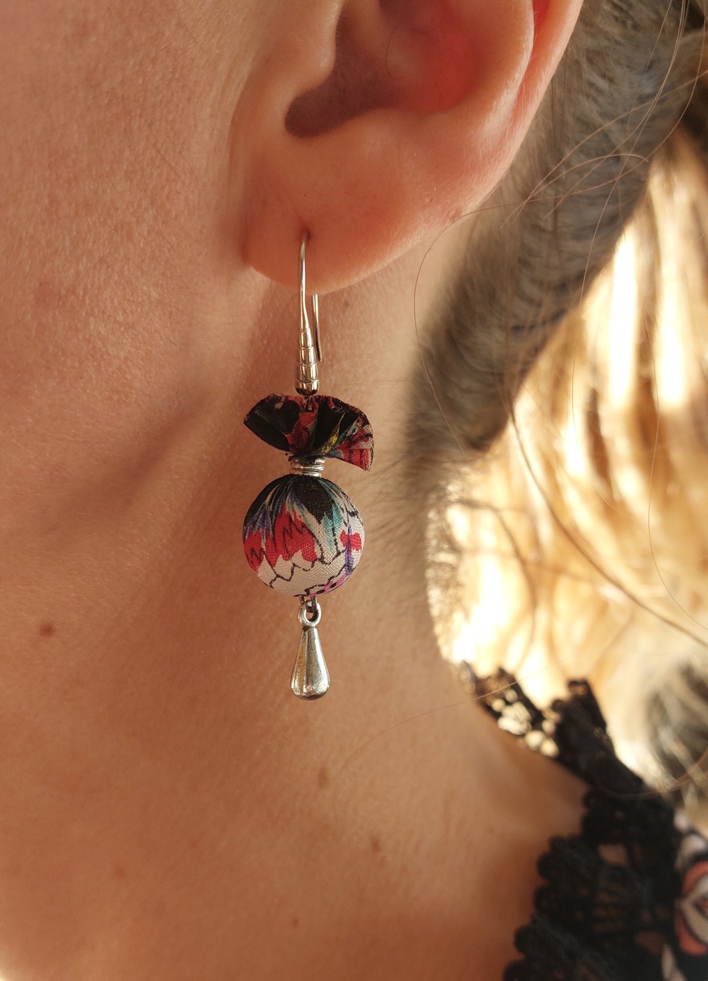 boucles d'oreilles originales fait main