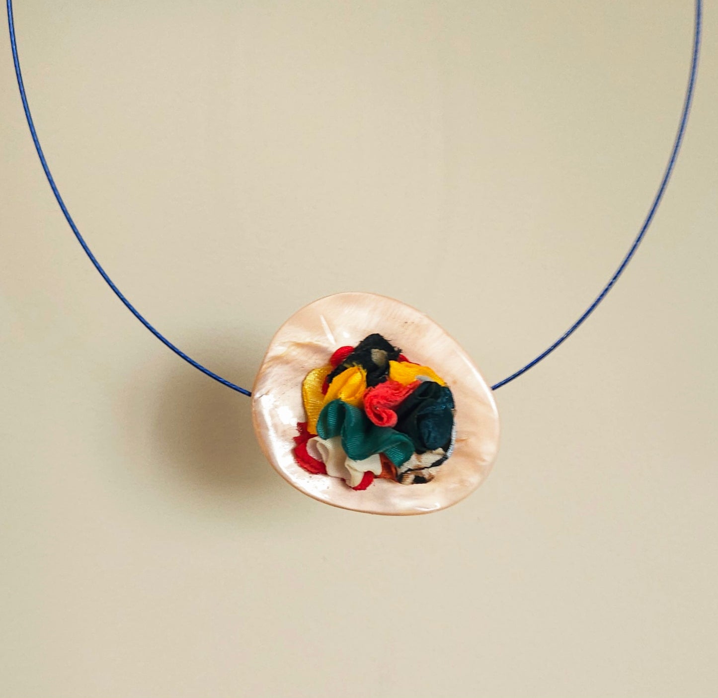 Pendentif Fantaisie upcyclé