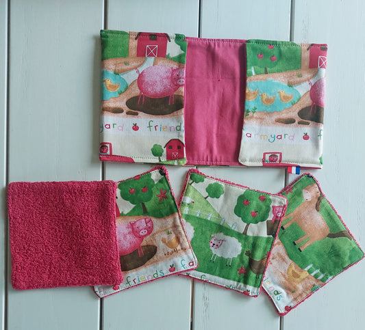 Pochette et lingettes enfant/bébé