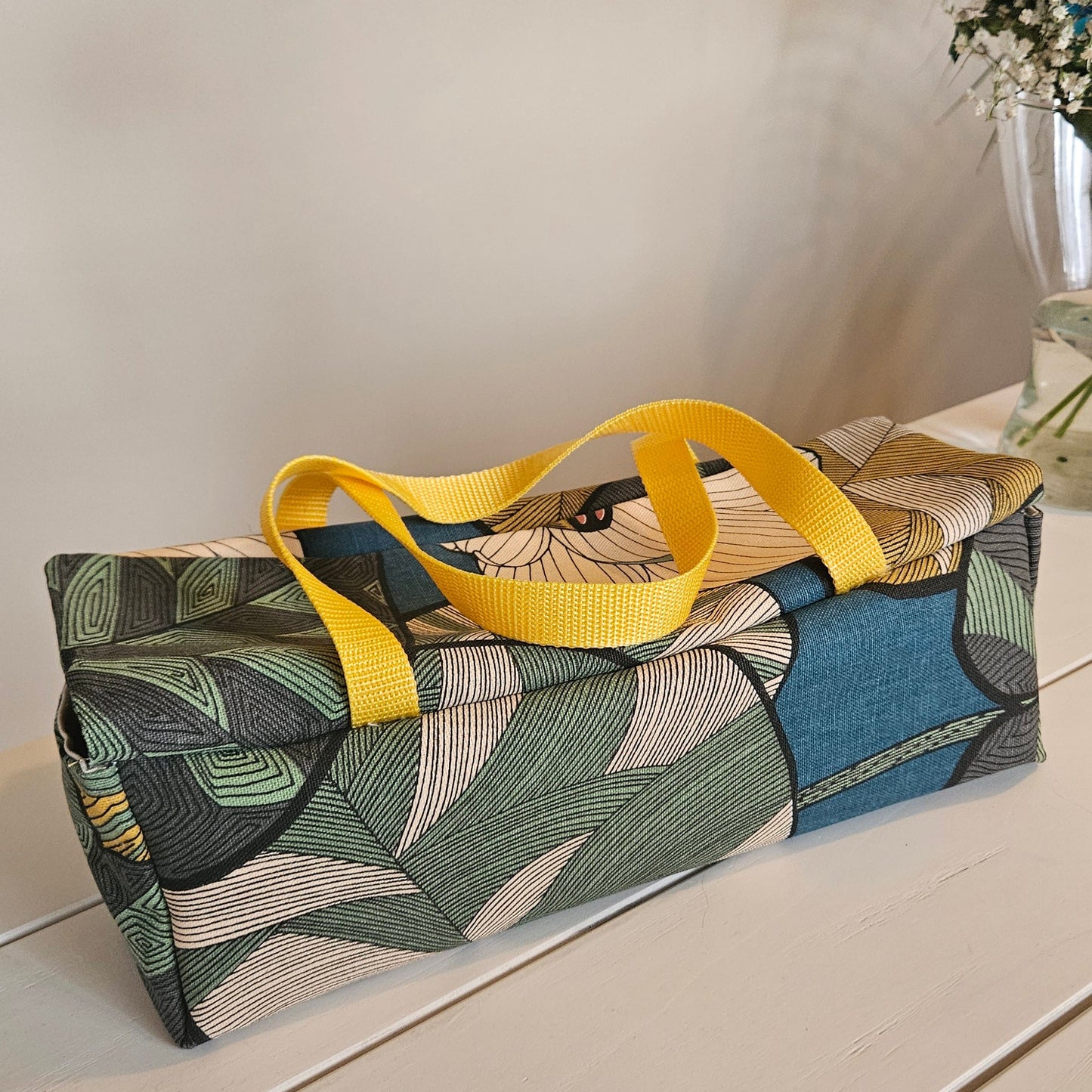 Sac à Cake en tissu upcyclé - artisanat de haute-loire