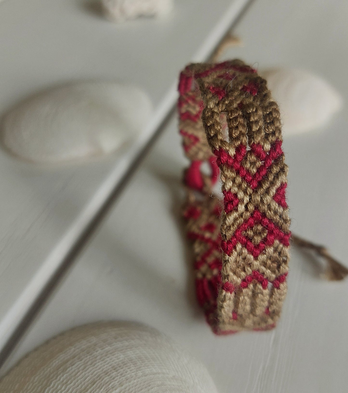 bracelet brésilien etnique et tribal - fabrication française coton bio