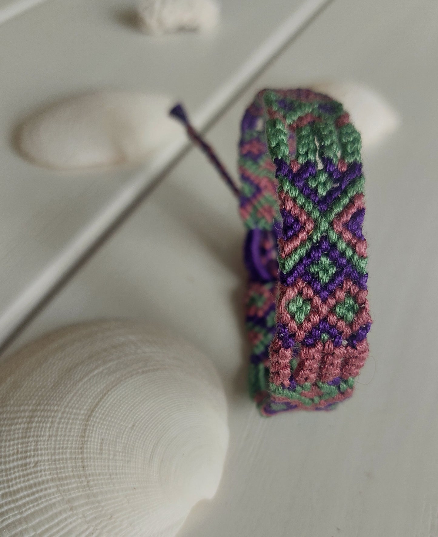 bracelet brésilien etnique et tribal - fabrication française coton bio