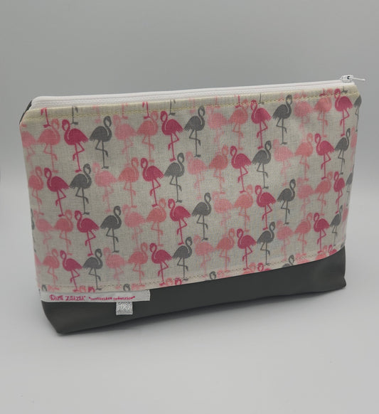 Trousse de toilette Flamants roses