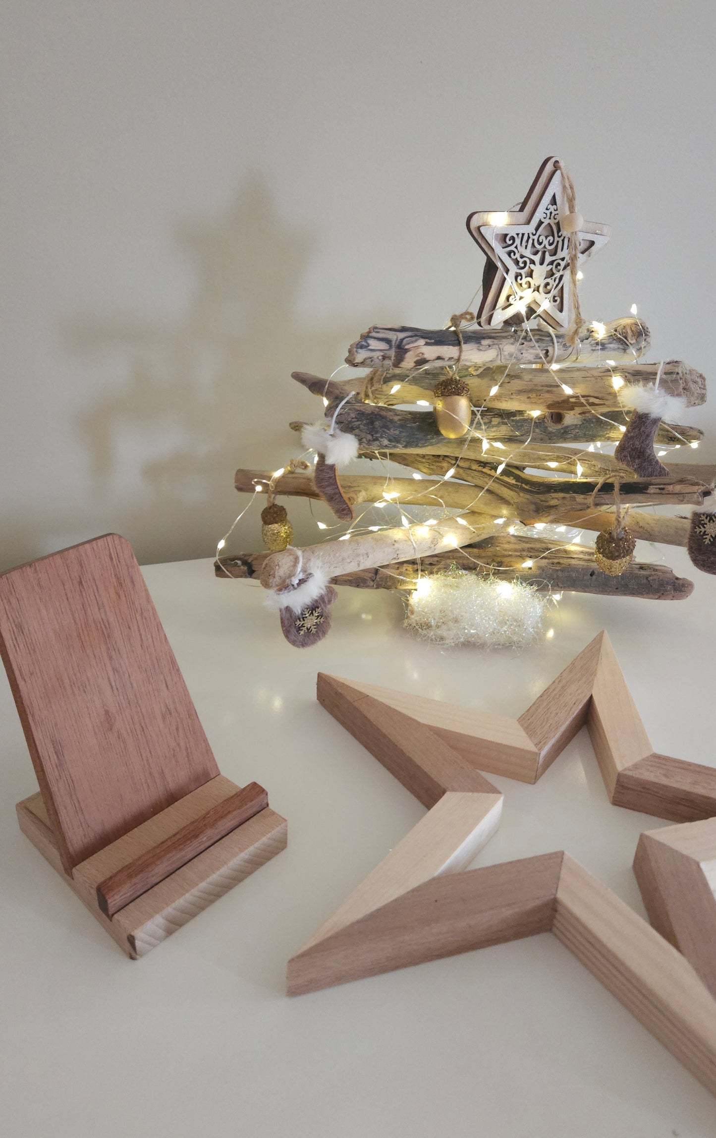 Etoile en bois upcyclé - PECATA